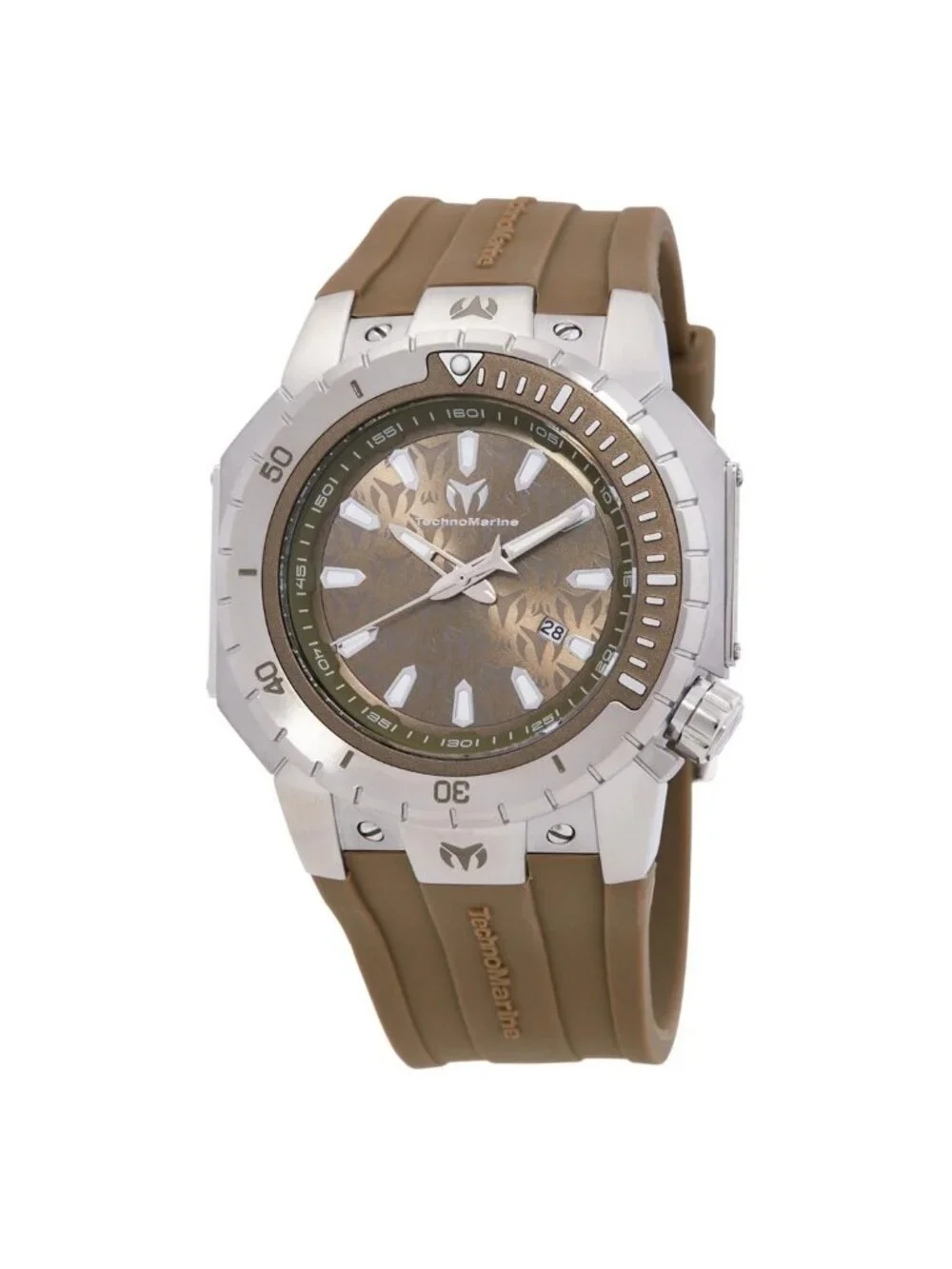 NWT Technomarine Manta Sea Quartz Green Dial Men's Watch